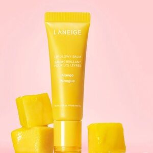 LANEIGE Mango Lip Balm in Bright Yellow